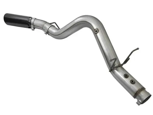 aFe LARGE BORE HD 5in 409-SS DPF-Back Exhaust w/Black Tip 2017 GM Duramax V8-6.6L (td) L5P image 4