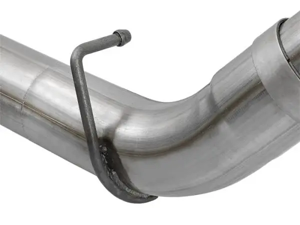 aFe Victory Series 4in 409-SS DPF-Back Exhaust w/ Dual Polished Tips 2017 GM Duramax V8-6.6L(td) L5P image 6
