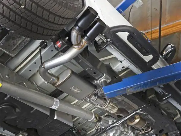 aFe MACH Force-Xp 3in 409 SS Cat-Back Exhaust w/ Black Tips 17-18 GM Colorado/Canyon V6-3.6L image 3