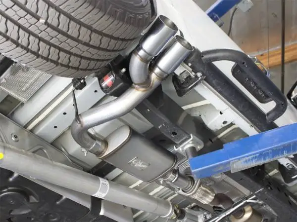aFe MACH Force-XP 3in 409 SS Cat-Back Exhaust w/ Polished Tip 17-19 GM Colorado/Canyon V6-3.6L image 3