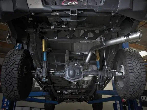 aFe MACH Force-Xp 3.0in 304 SS Cat-Back Exhaust w/ Polished Tip 17-18 GM Colorado/Canyon image 4