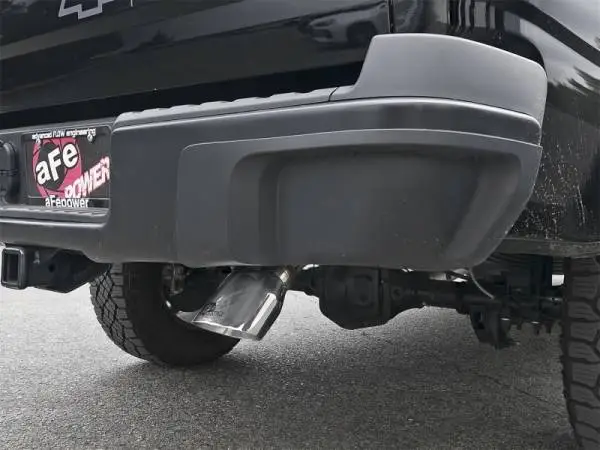 aFe MACH Force-Xp Hi-Tuck 3in. 409 SS C/B Exhaust 15-18 GM Colorado L4-2.5L/V6-3.6L - Polished Tip image 2