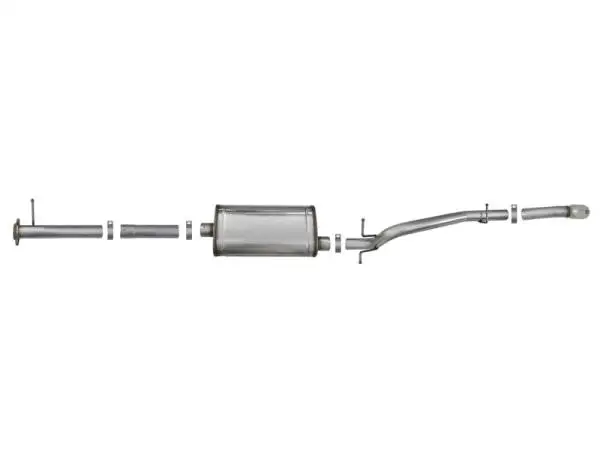 aFe MACH Force-Xp Hi-Tuck 3in. 409 SS C/B Exhaust 15-18 GM Colorado L4-2.5L/V6-3.6L - Polished Tip image 7