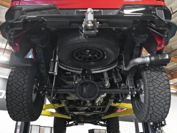 aFe Apollo GT Series 2019 GM Silverado/Sierra 1500 4.3L/5.3L 409 SS CatBack Exhaust System w/Blk Tip image 6