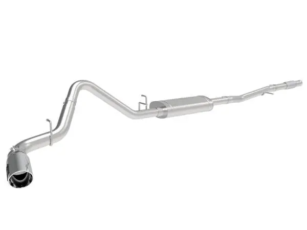 aFe Apollo GT Series 2019 GM Silverado/Sierra 1500 4.3L/5.3L 409 SS CB Exhaust System w/Polished Tip