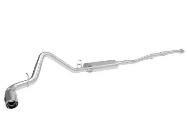 aFe Apollo GT Series 19-20 GM 1500 2.7L (t) 409 SS CB Exhaust System w/Polished Tip