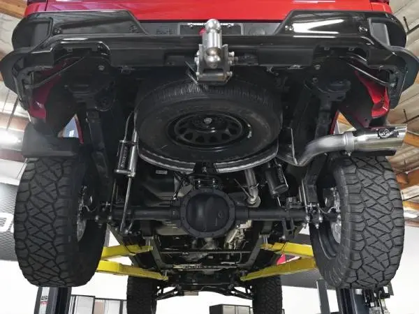 aFe Apollo GT Series 19-20 GM 1500 2.7L (t) 409 SS CB Exhaust System w/Polished Tip image 6