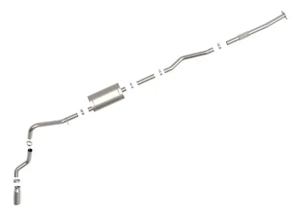 aFe Apollo GT Series 19-20 GM 1500 2.7L (t) 409 SS CB Exhaust System w/Polished Tip image 7