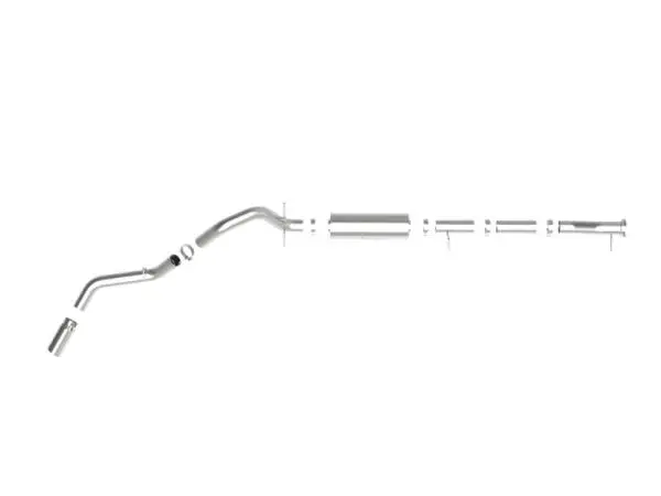 aFe Apollo GT Series 3in 409SS Cat-Back Exhaust w/ Polished Tip 2020 GM 2500/3500HD V8 6.6L L8T thumbnail 2