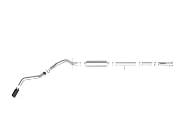aFe Apollo GT Series 4in 409SS Cat-Back 20-21 GM 2500/3500HD V8-6.6L L8T - Black Tip thumbnail 2