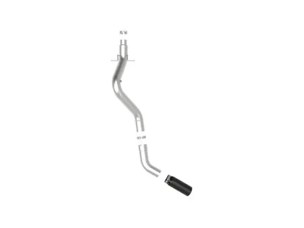 aFe Large Bore-HD 5 IN 409 SS DPF-Back Exhaust System w/Black Tip 20-21 GM Truck V8-6.6L thumbnail 6