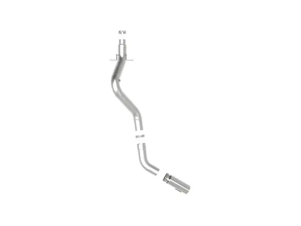 aFe Large Bore-HD 5 IN 409 SS DPF-Back Exhaust System w/Polished Tip 20-23 GM Truck V8-6.6L thumbnail 6