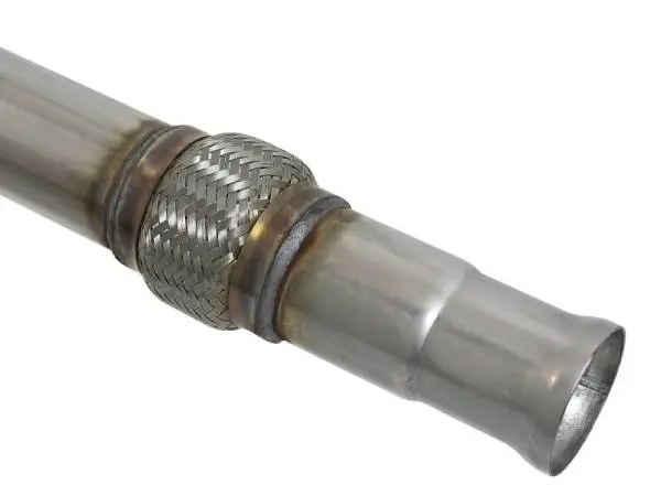 aFe Large Bore-HD 3in 409SS DPF-Back 20-21 GM Trucks L6-3.0L (td) LM2 - Polished Tip image 3