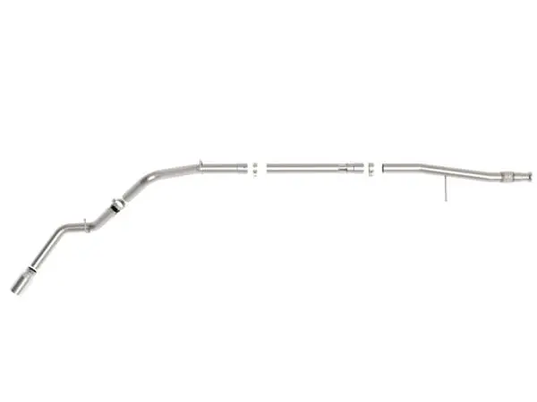 aFe Large Bore-HD 3in 409SS DPF-Back 20-21 GM Trucks L6-3.0L (td) LM2 - Polished Tip image 7