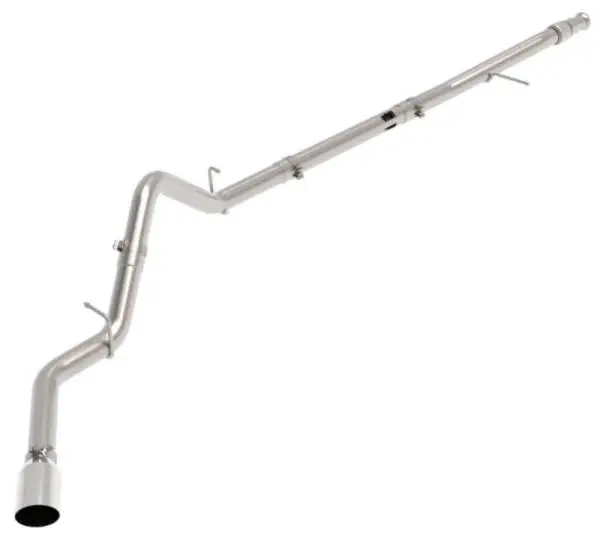 aFe Large Bore-HD 3in 409SS DPF-Back 20-21 GM Trucks L6-3.0L (td) LM2 - Polished Tip image 8