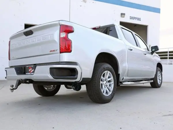aFe 23-23 GM Trucks L6-3.0L (td) LZ0 Large Bore-HD 3 IN 409 SS Back Exhaust System w/Black Tip thumbnail 3