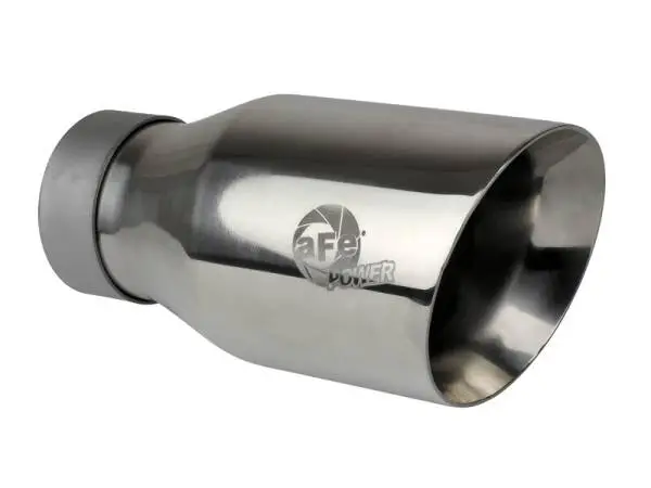 aFe 23-24 GM Trucks L6 Large Bore-HD 3 IN 409 Stainless Steel DPF-Back Exhaust System w/Polished Tip thumbnail 2