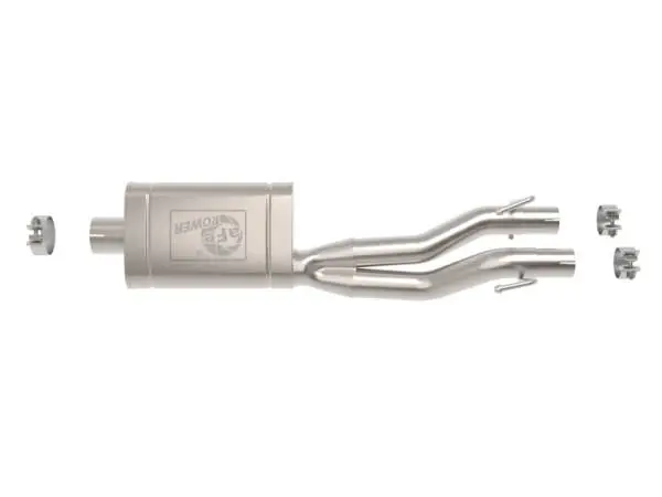 aFe Apollo GT Series 409 Stainless Steel Muffler Upgrade Pipe 09-19 Ram 1500 (Dual Exhaust) V8-5.7L image 4
