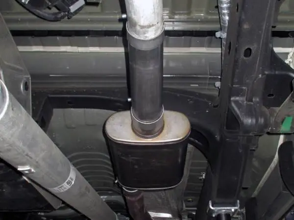 aFe Apollo GT Series 409 Stainless Steel Muffler Upgrade Pipe GM Silverado/Sierra 1500 19-20 V8-5.3L image 3