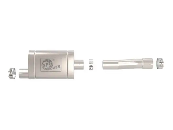 aFe Apollo GT Series 409 Stainless Steel Muffler Upgrade Pipe GM Silverado/Sierra 1500 19-20 V8-5.3L image 4