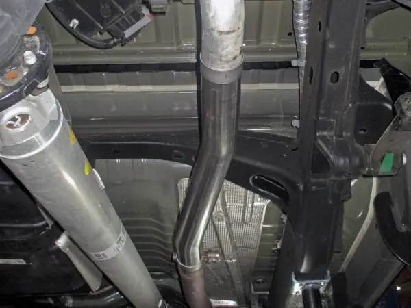 aFe Apollo GT Series 409 Stainless Steel Muffler Delete Pipe GM Silverado/Sierra 1500 19-20 V8-5.3L image 2