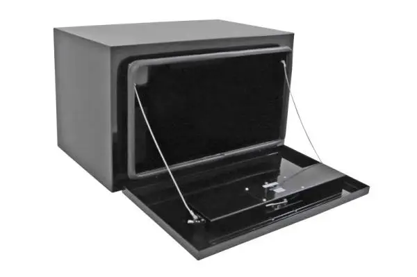 Deezee Universal Tool Box - HD Underbed Black Steel 18X18X30 image 2