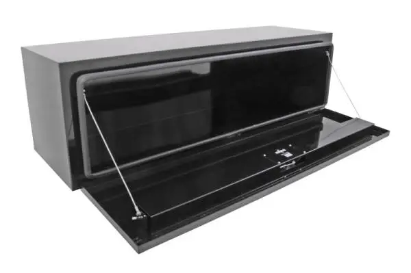Deezee Universal Tool Box - HD Underbed Black Steel 18X18X60 image 2
