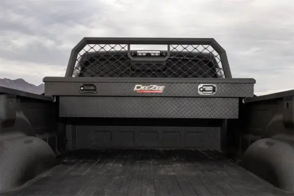 Deezee Universal Tool Box - Red Crossover - Single Lid Black BT (Txt Blk) thumbnail 4