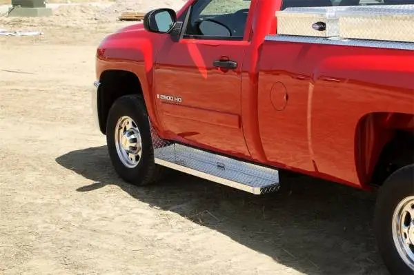 Deezee 09-21 Chevrolet/GMC Express/Savanah Running Board Cab Section Brite-Tread Aluminum image 2