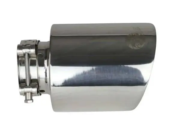 aFe MACH Force-Xp 2-1/2in 304 SS Clamp-On Exhaust Tip 2.5in In / 4.5in Out / 7in.L - Polished thumbnail 2
