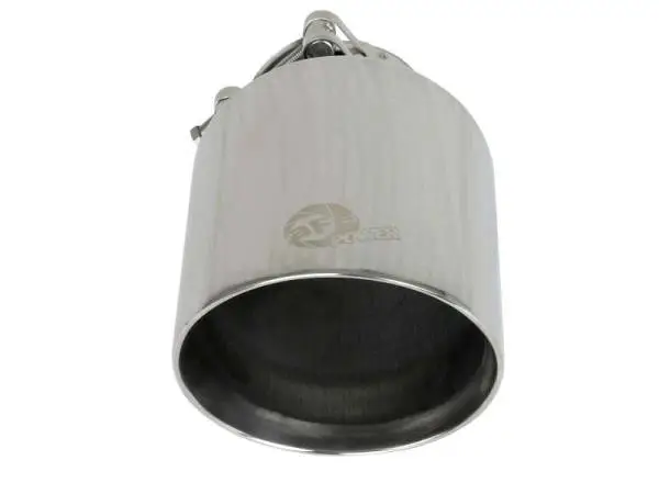aFe MACH Force-Xp 2-1/2in 304 SS Clamp-On Exhaust Tip 2.5in In / 4.5in Out / 7in.L - Polished thumbnail 4