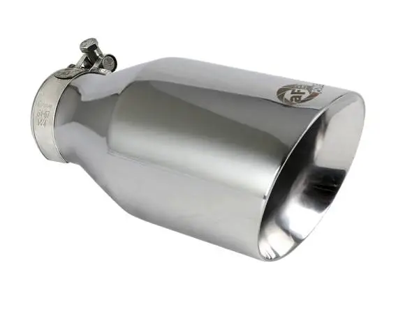 aFe MACH Force-Xp Universal Exhaust Tip 2-1/2 IN Inlet x 4-1/2 IN Outlet x 9 IN L