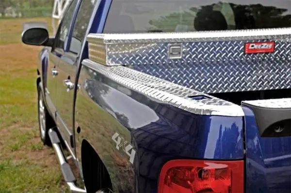 Deezee 07-13 Chevrolet Silverado Bed Cap Wrap Brite-Tread Aluminum 6 1/2Ft Bed thumbnail 2