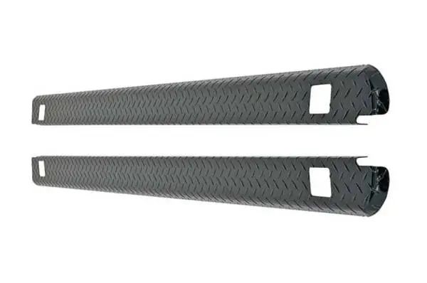 Deezee 07-13 Chevrolet Silverado Bed Cap Wrap W/Stake Pockets Black-Tread Aluminum 8Ft Bed thumbnail 3