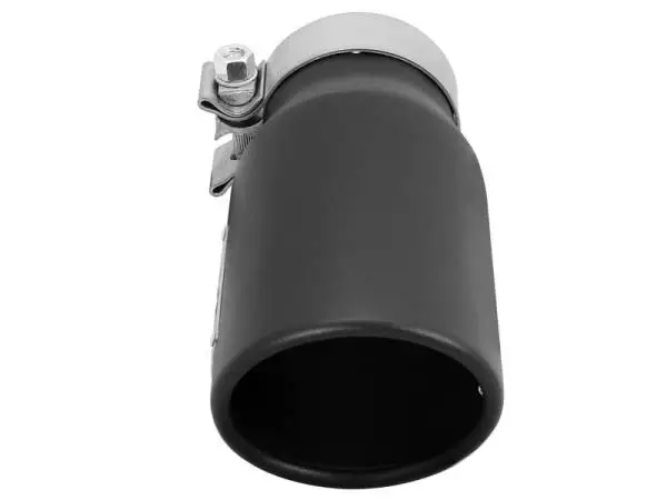 aFe MACHForce XP 3in Inlet x 4in Outlet x 9in Length Clamp-On Black Tip thumbnail 4