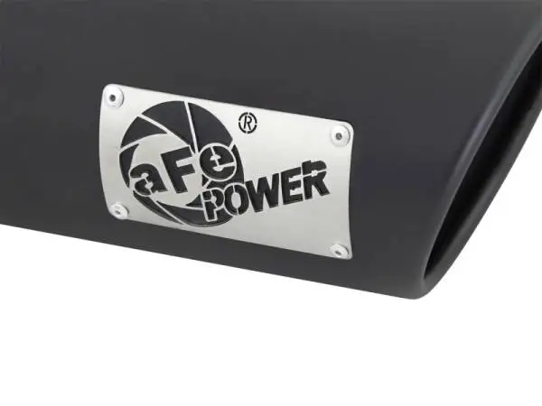 aFe MACHForce XP 3in Inlet x 4in Outlet x 9in Length Clamp-On Black Tip thumbnail 6