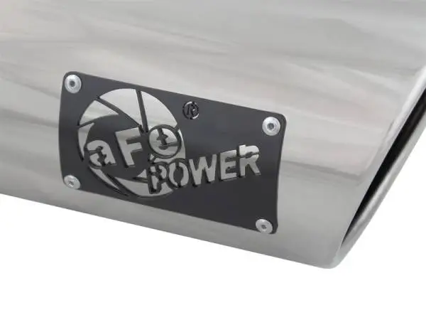 aFe MACH Force-Xp 3in Inlet x 4in Outlet x 9in Length 304 Stainless Steel Exhaust Tip Polished thumbnail 6