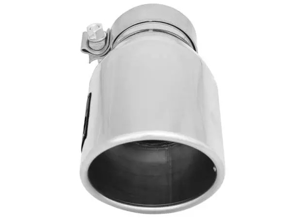 aFe MACH Force-Xp 3in Inlet x 4-1/2in Outlet x 9in Length 304 Stainless Steel Exhaust Tip thumbnail 4