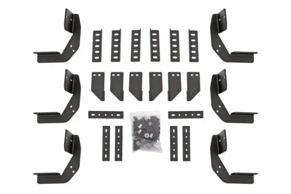 Deezee 13-23 Dodge Ram Running Board Rough Step Bracket Kit