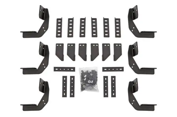 Deezee 13-23 Dodge Ram Running Board Rough Step Bracket Kit thumbnail 2