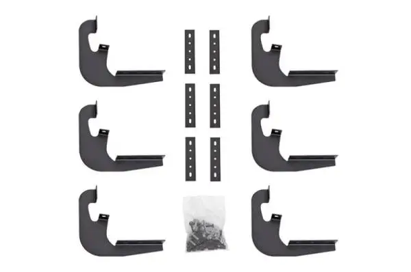 Deezee 19-23 Chevrolet Silverado Running Board Rough Step Bracket Kit thumbnail 2