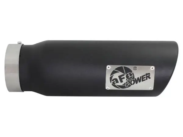 aFe Diesel Exhaust Tip Bolt On Black 4in Inlet x 5in Outlet x 15in thumbnail 3