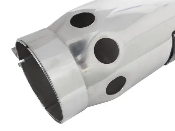aFe Power Intercooled Tip Stainless Steel - Polished 4in In x 5in Out x 12in L Bolt-On thumbnail 5