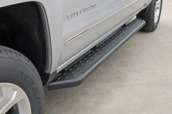 Deezee 99-23 Chevrolet/GMC/Dodge/Ford Full Size Running Board CrewCab Truck Board (Blk Trim) thumbnail 2