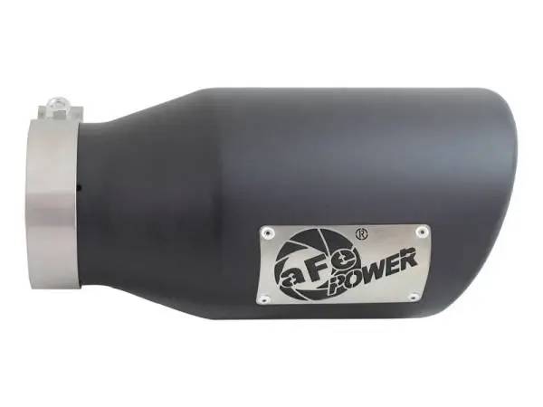 aFe Diesel Exhaust Tip Bolt On Black 4in Inlet x 6in Outlet x 12in thumbnail 3