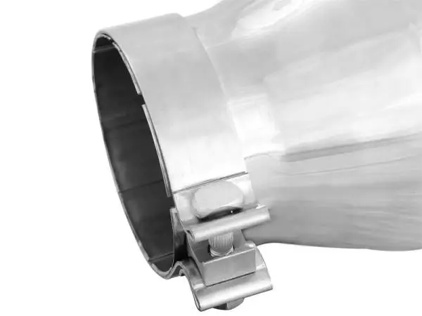 aFe Diesel Exhaust Tip Bolt On Polished 4in Inlet x 6in Outlet x 12in Length thumbnail 5