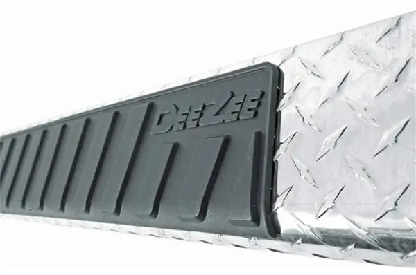 Deezee Universal Tubes - 6In Oval - Black Tread Aluminum (CrewCab) thumbnail 3