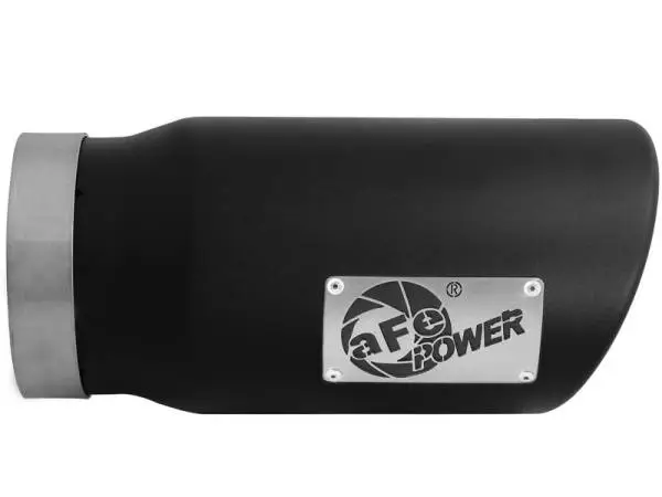 aFe Diesel Exhaust Tip Bolt On Black 5in Inlet x 6in Outlet x 12in Long thumbnail 3