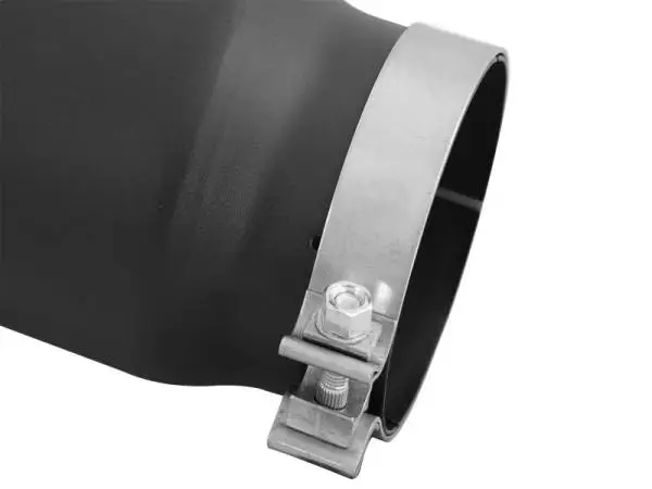 aFe Diesel Exhaust Tip Bolt On Black 5in Inlet x 6in Outlet x 12in Long thumbnail 5