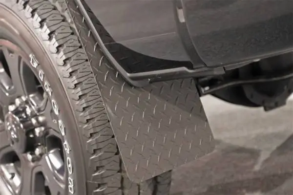 Deezee Universal Flaps Brite-Tread Universal 11x19 Notched (Txt Blk) thumbnail 3